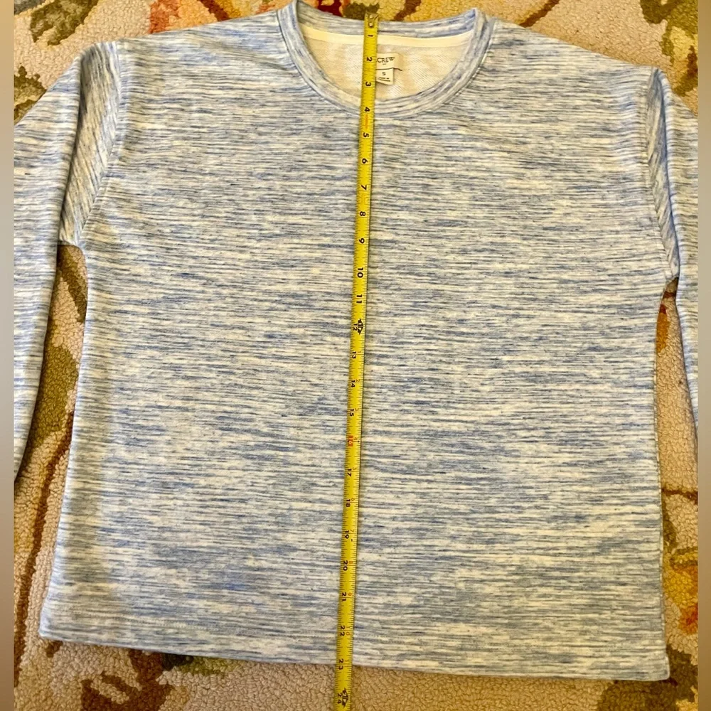 J.Crew women’s size small heather blue sweatshirt